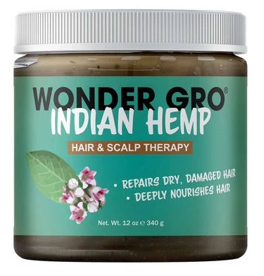 Wonder Gro Indian Hemp Hair & Scalp Therapy 12 oz - ANNS BEAUTY SUPPLY